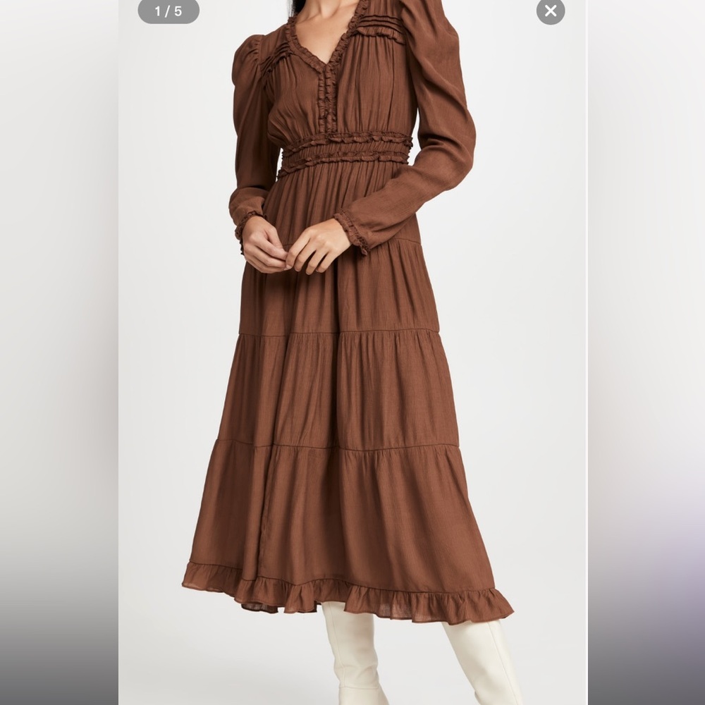 Moon River brown dress size small